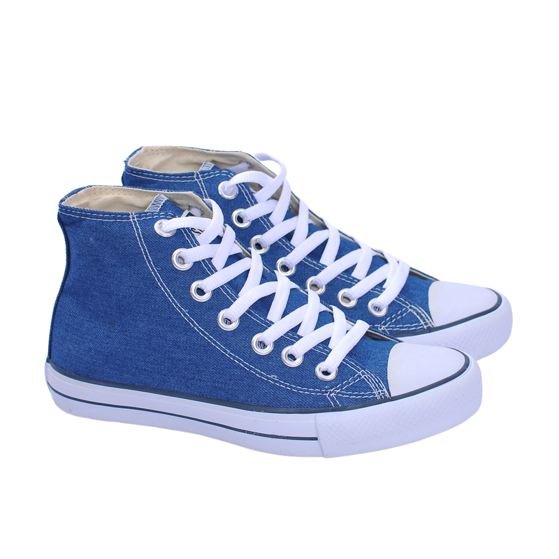 Converse jeans azul