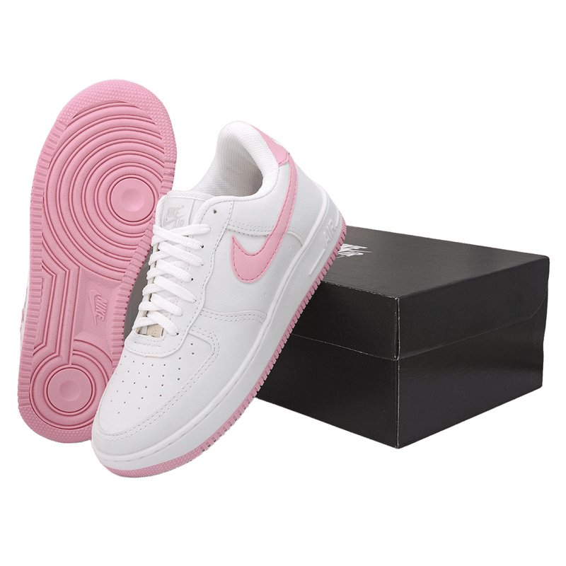 Nike Af1 Branco Pink