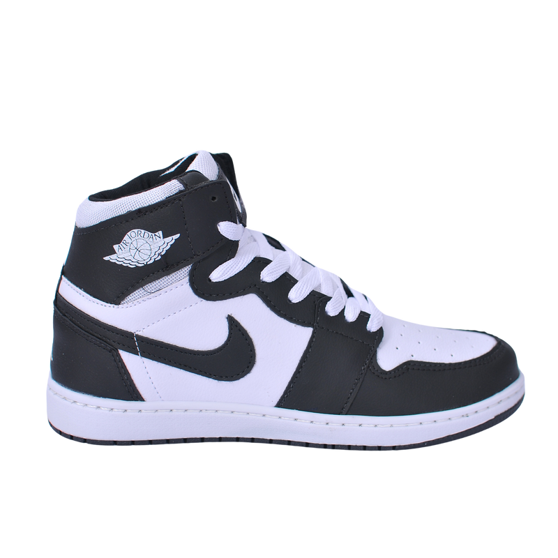 Nike bota Air Jordan brco e preto