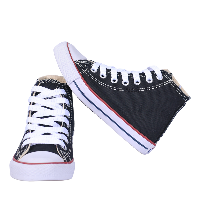 Converse Infantil Bota Preta