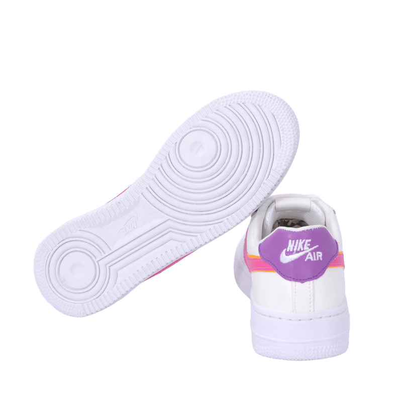 Nike Air Force Branco Girassol Rosa