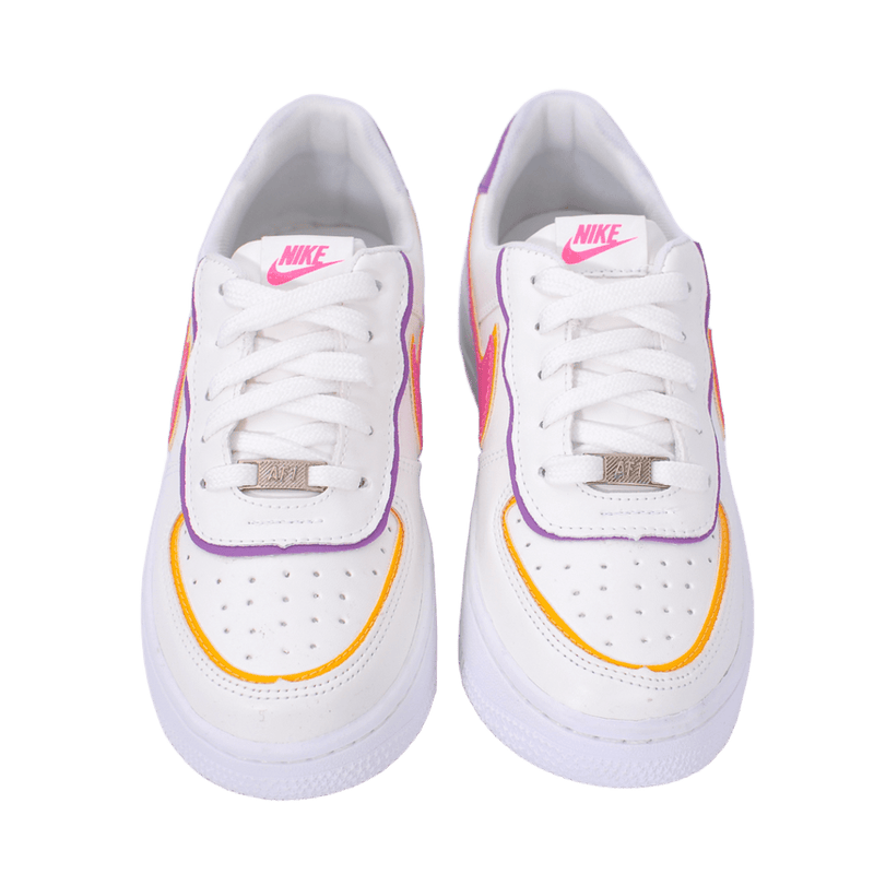 Nike Air Force Branco Girassol Rosa