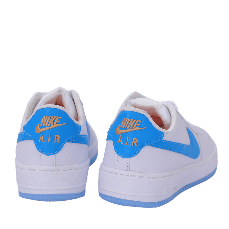 Nike Air Force Branco Azul