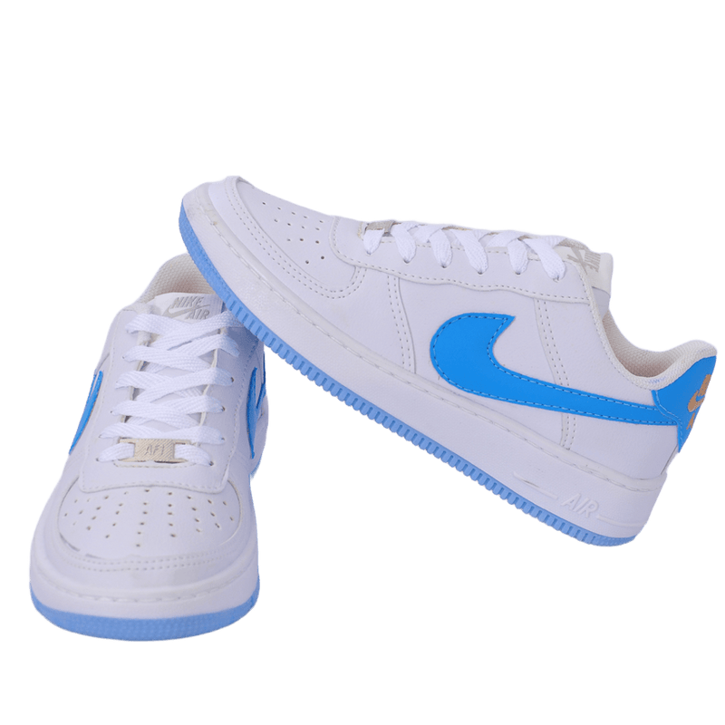 Nike Air Force Branco Azul