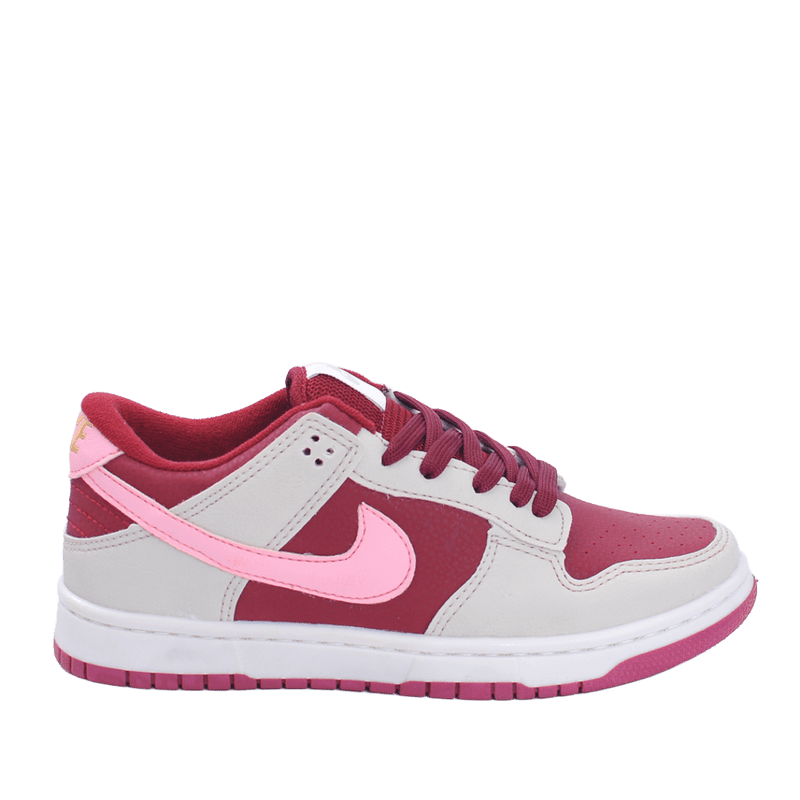 Nike Dunk Low Marfim Bordo