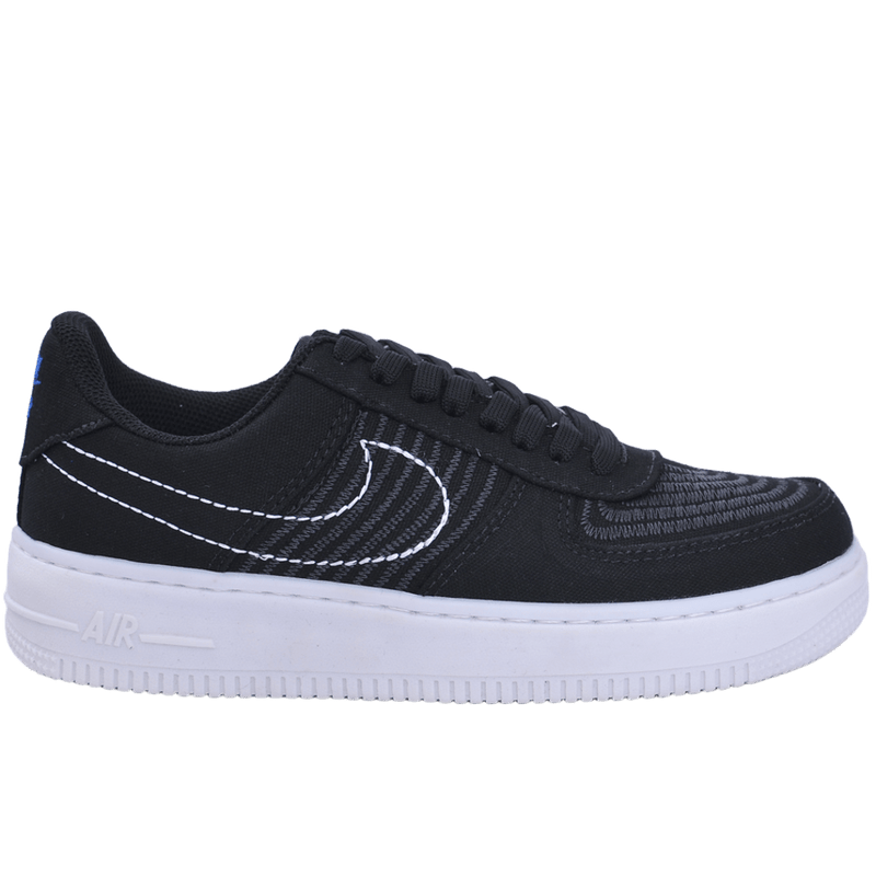 Nike Af1 Mooving Preto Azul