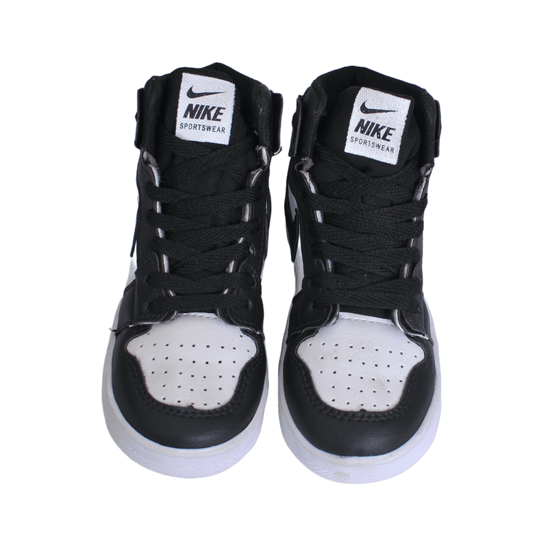 Nike Jordan Infantil Preto Branco