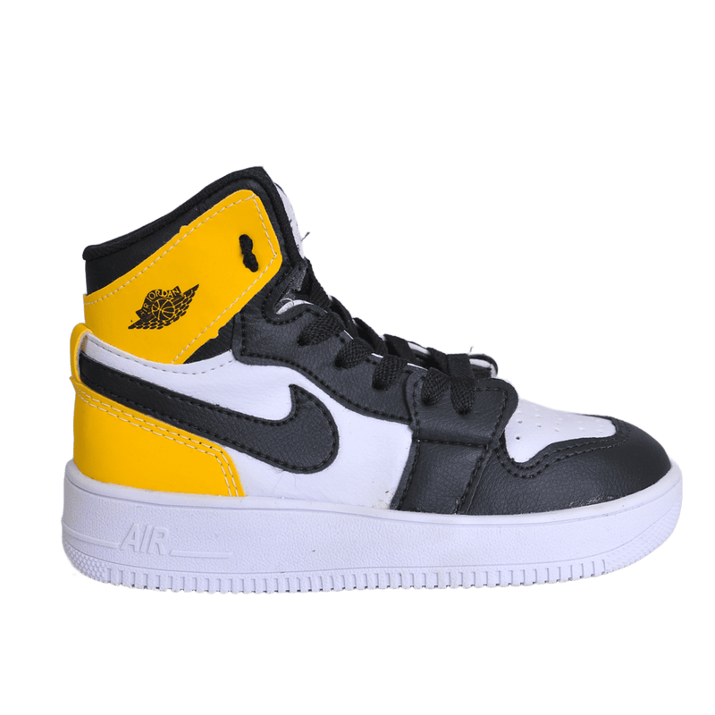 Nike Jordan Infantil Preto Amarelo