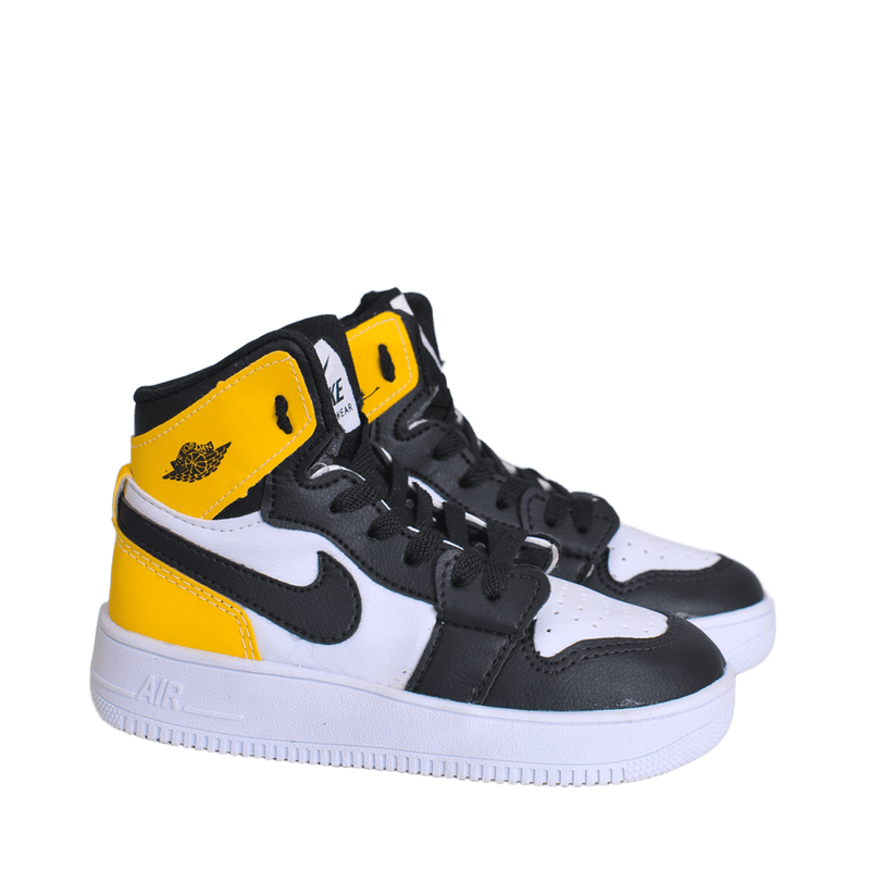 Nike Jordan Infantil Preto Amarelo