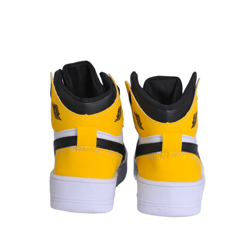 Nike Jordan Infantil Preto Amarelo