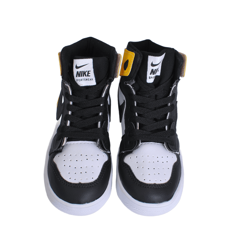 Nike Jordan Infantil Preto Amarelo