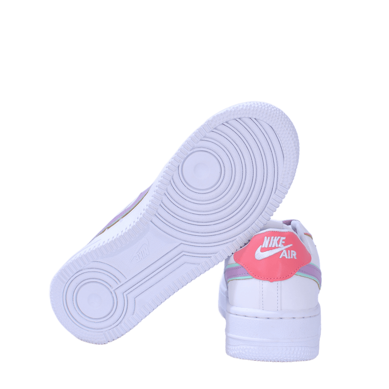 Nike Air Force Branco Rosa Lilás